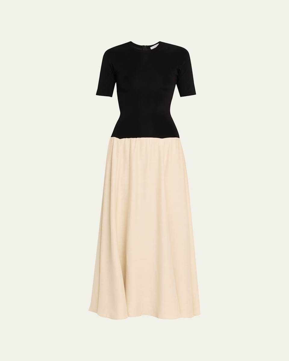 Tee Duo Maxi Dress